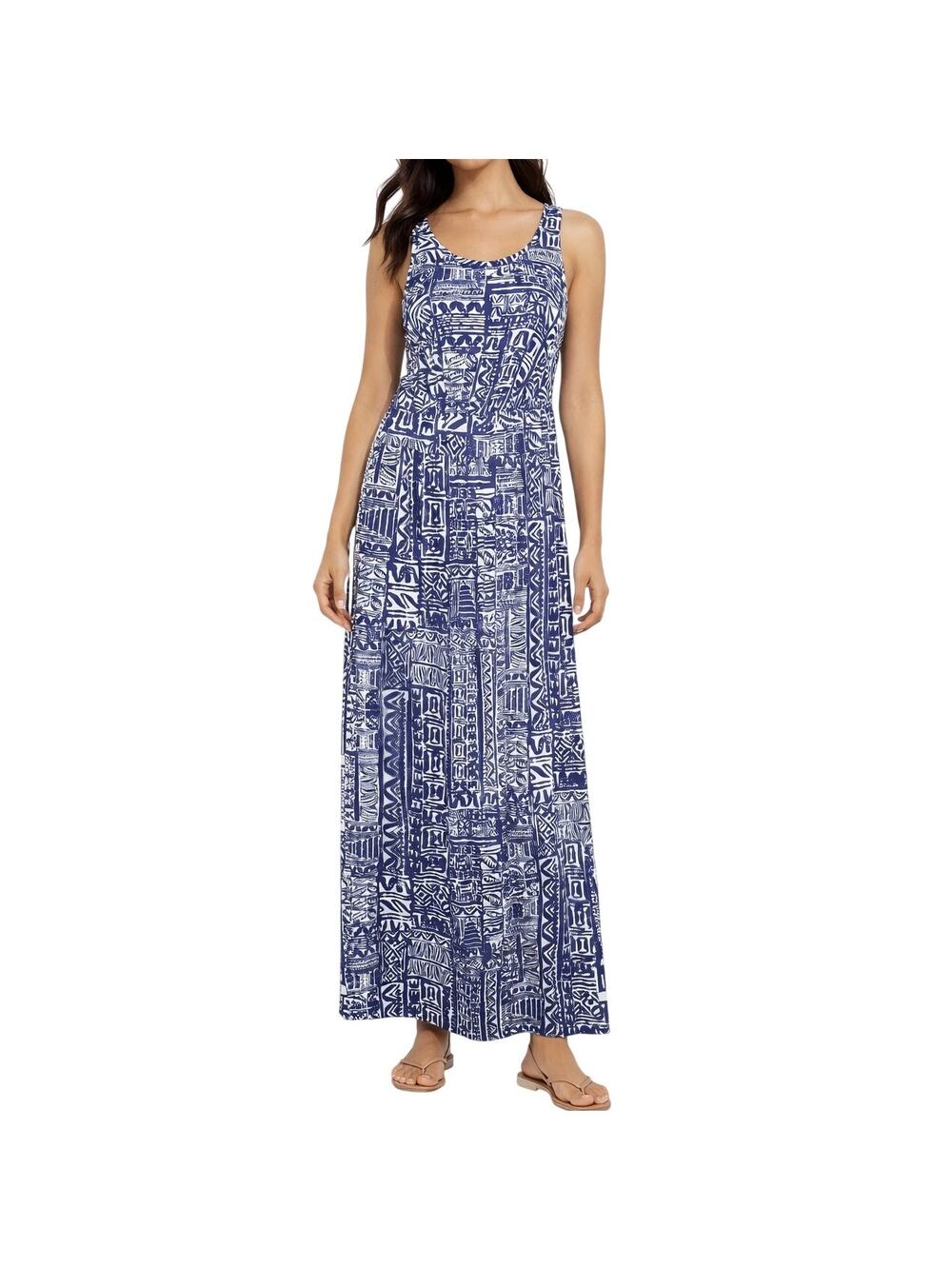 Tori Richard Hawaiian Maxi Dress Size XS